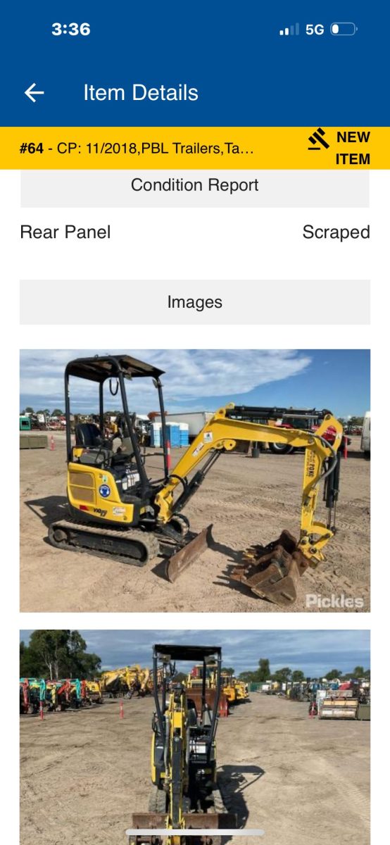 Machinery